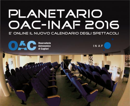 Planetario OAC-INAF: si inaugura la stagione 2016!