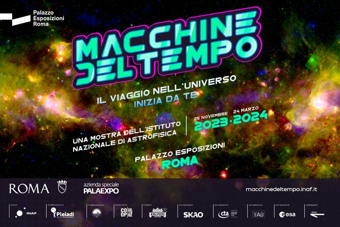 La mostra INAF “Macchine del Tempo” a Roma