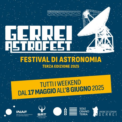 Al via la terza edizione del Gerrei Astrofest, il festival di astronomia dell'Inaf-OAC!