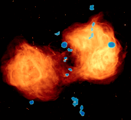 Cold gas sustaining the duty cycle of nearby AGNs