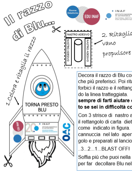 Il razzo di Blu